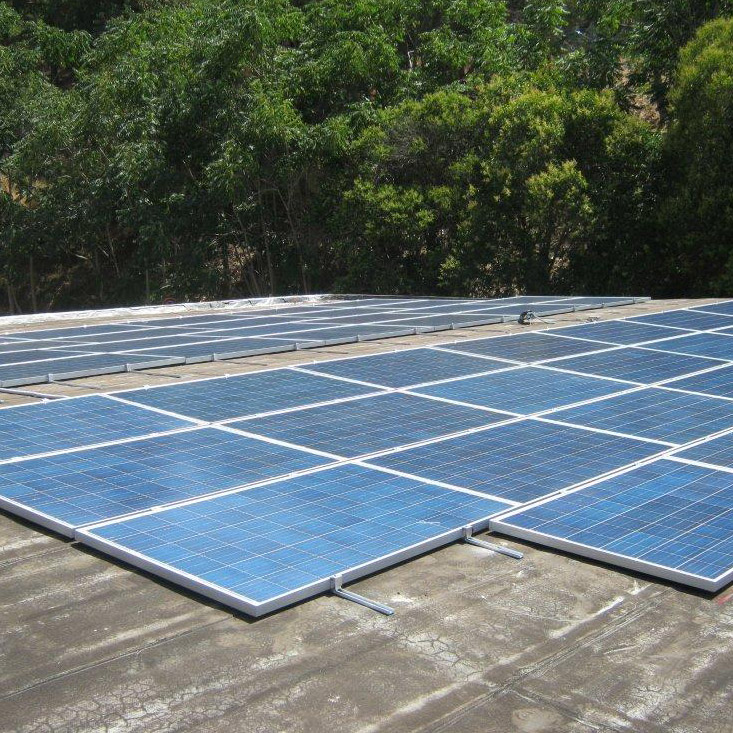 Impianto fotovoltaico su copertura industriale