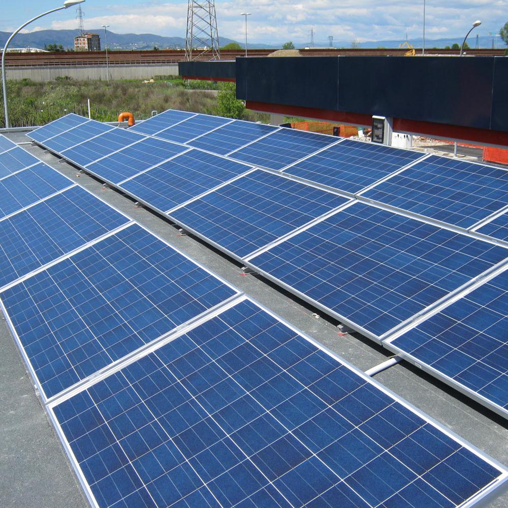 Impianto fotovoltaico su copertura